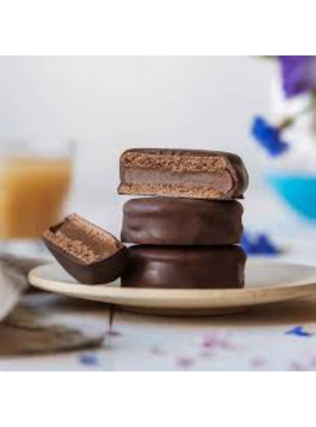 Alfajor Artesanal Manjar Bitter Entrelagos 24x40 gr