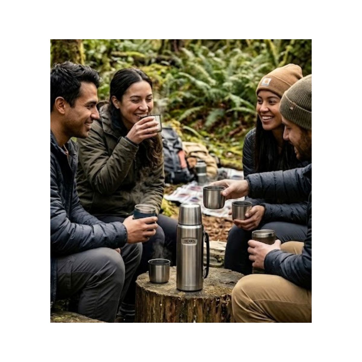 Thermos Termo Líquido Icon 1,2L Acero Inoxidable Mate