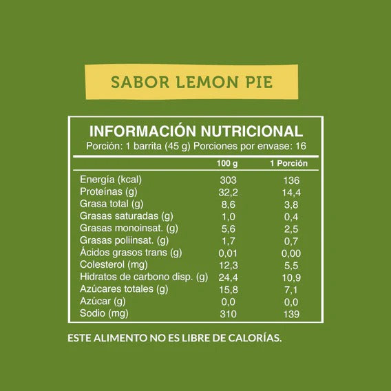 Wild Protein Lemon Pie 14gr 16 unidades