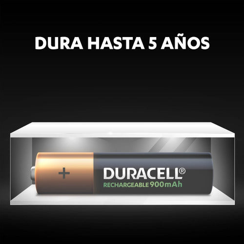 Pila Recargable Duracell Tamaño Aaa X4