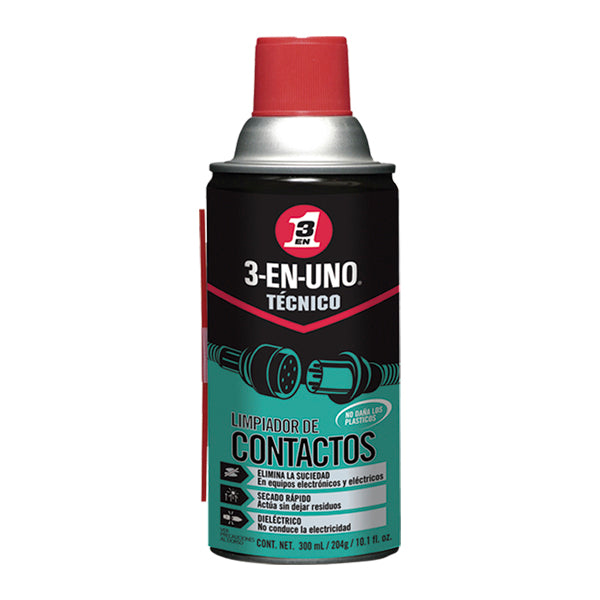 Limpiador de contactos 3 en 1 300ml