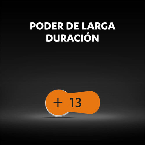 Pila Para Audífonos Duracell 13 X6