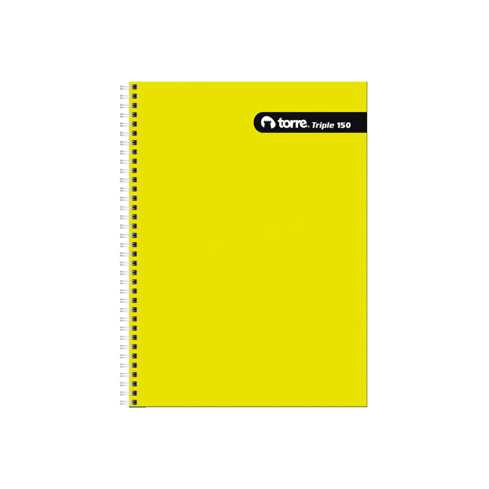 Cuaderno Universitario Triple Torre Mat 7mm 150 Hojas x 4ud