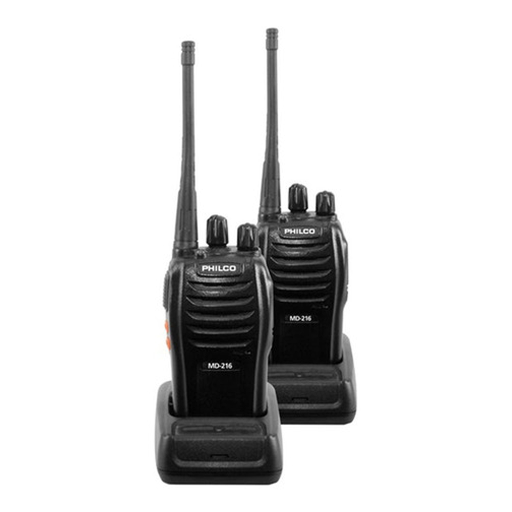Par Radiotransmisores Portatil Philco Incluye Manos Libres