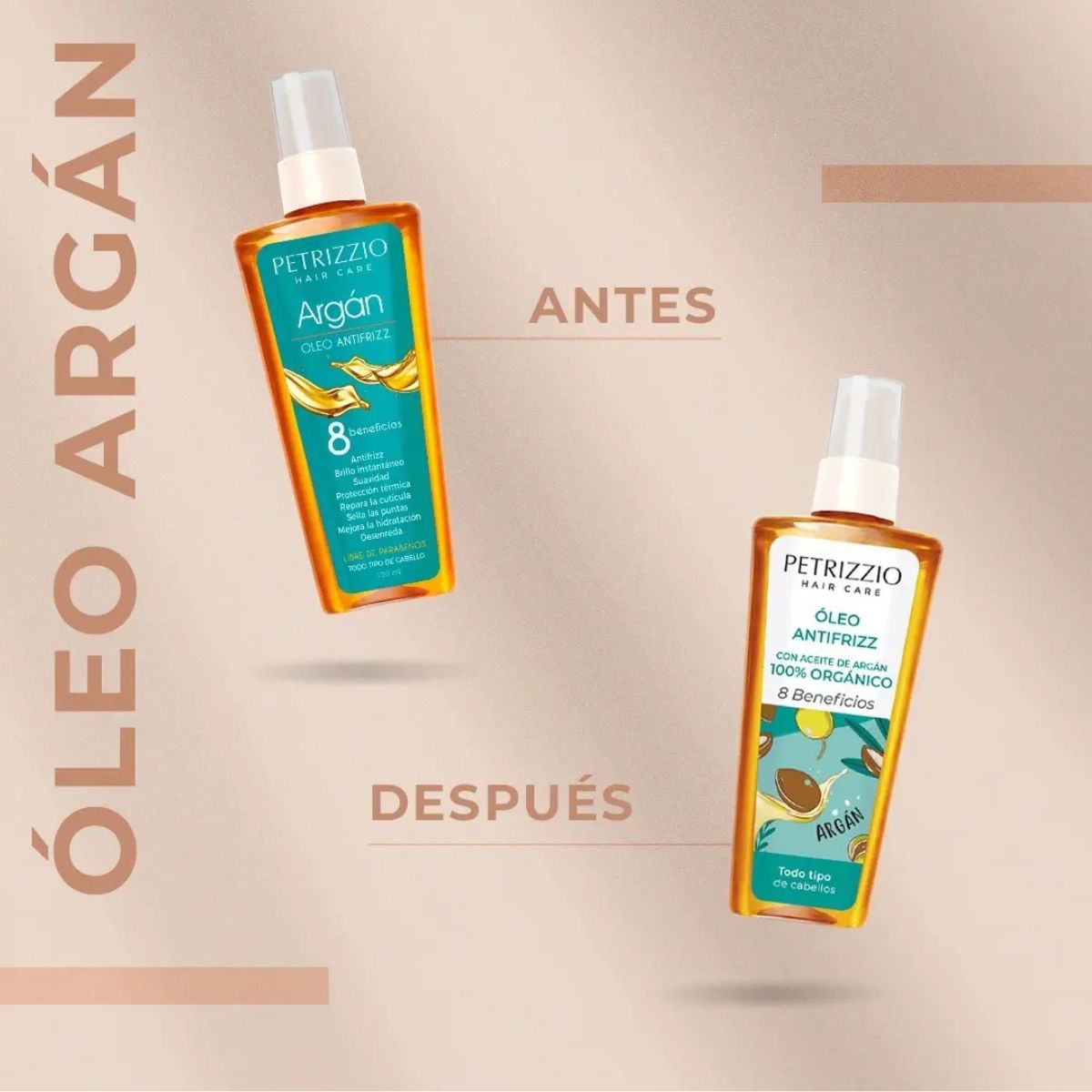 Oleo Petrizzio Anti Frizz Argán 100 ml