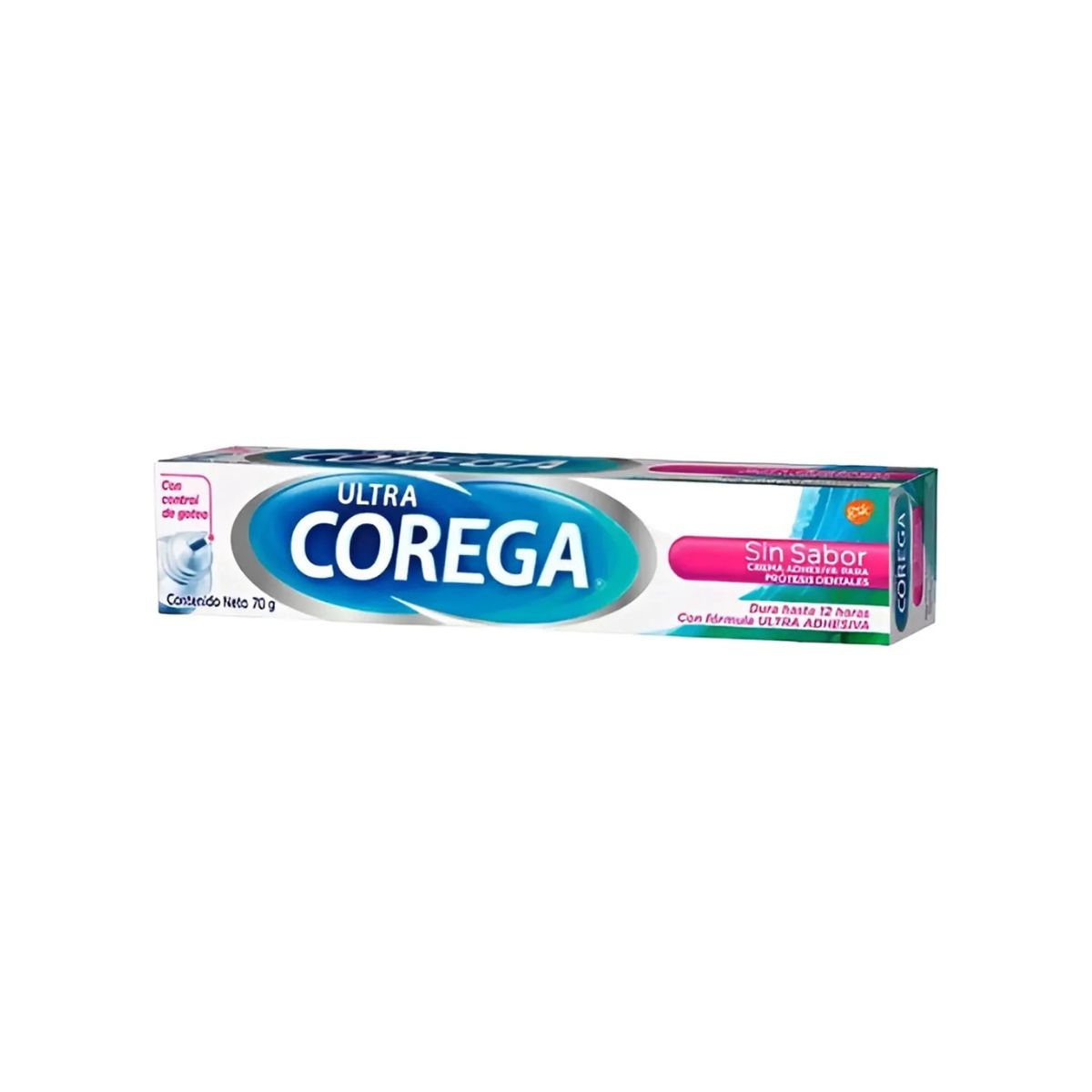 Adhesivo Prótesis Dental Corega Sin Sabor 70gr