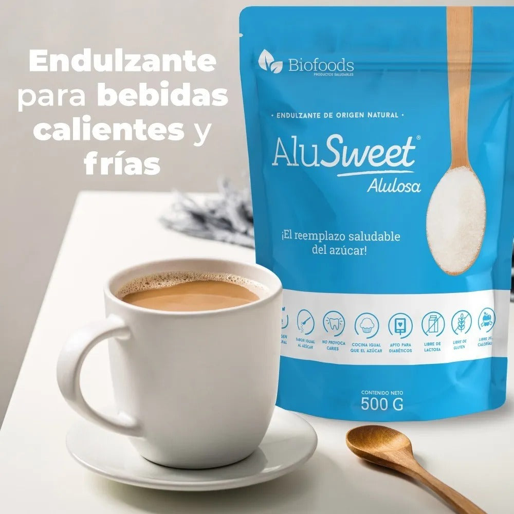 Alusweet Endulzante En Polvo Alulosa 500g