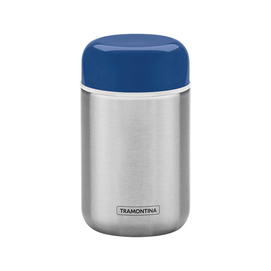 Termo Para Comida Tramontina 400ml Acero Inoxidable Azul