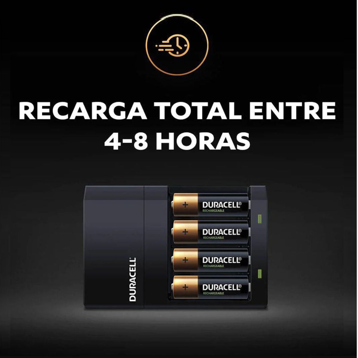 Pack Cargador Duracell De Pilas Aa/aaa + 4 Pilas Aa Recargables