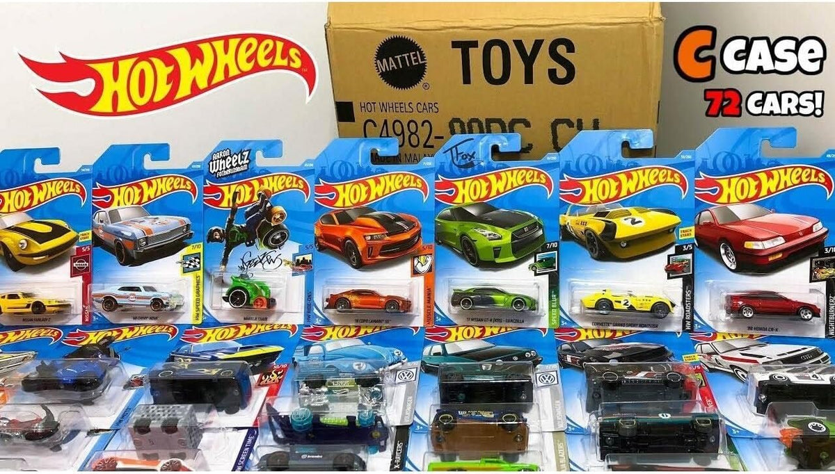 Pack Auto Hot Wheels Básico 72 Unidades