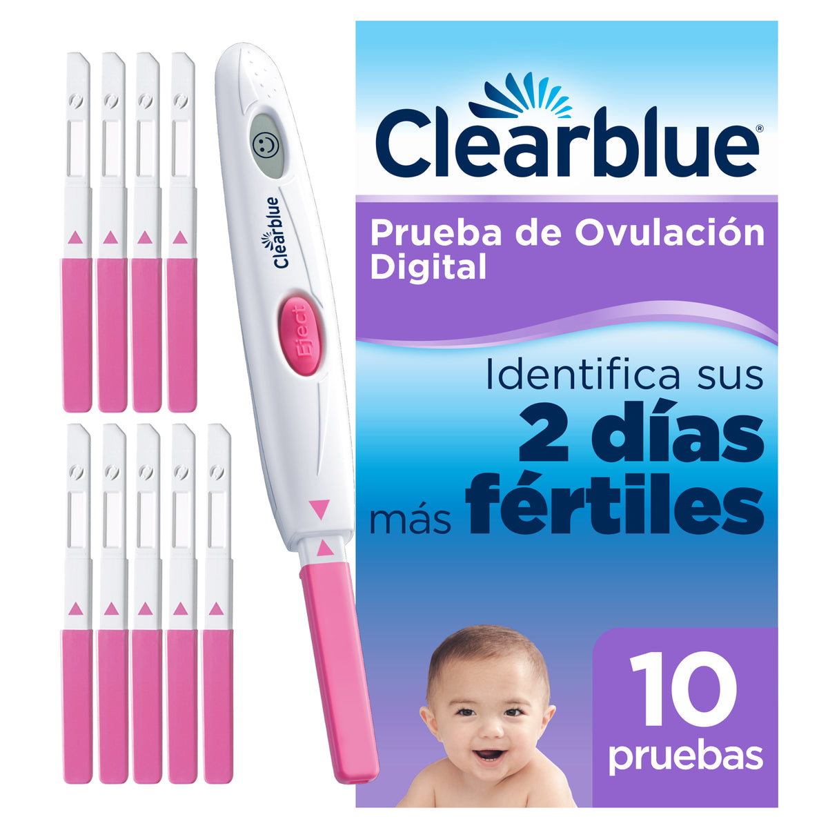 Test De Ovulación Indica Los 2 días Más Fértiles (10 pruebas)