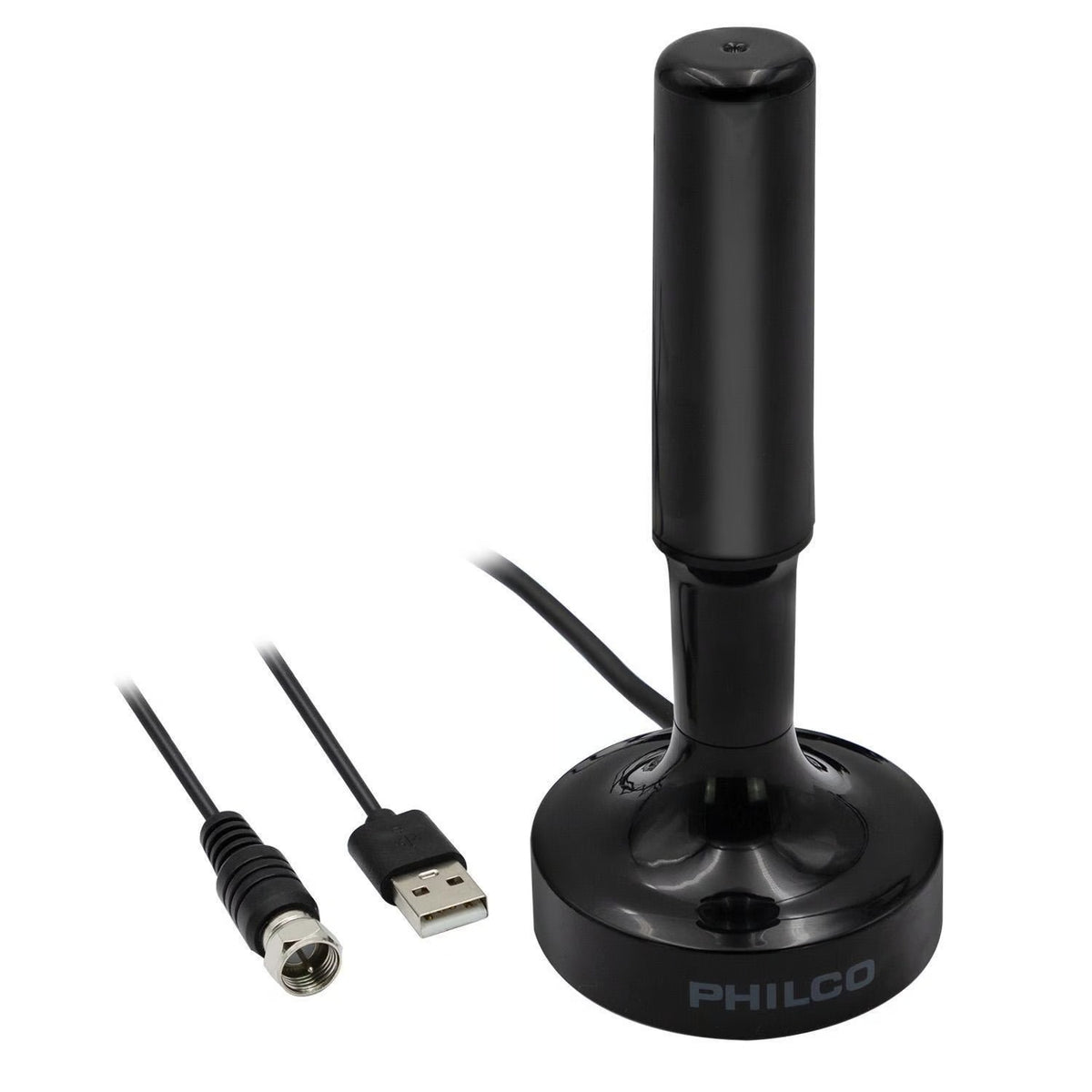 Antena Interior Con Booster Philco Amplificada