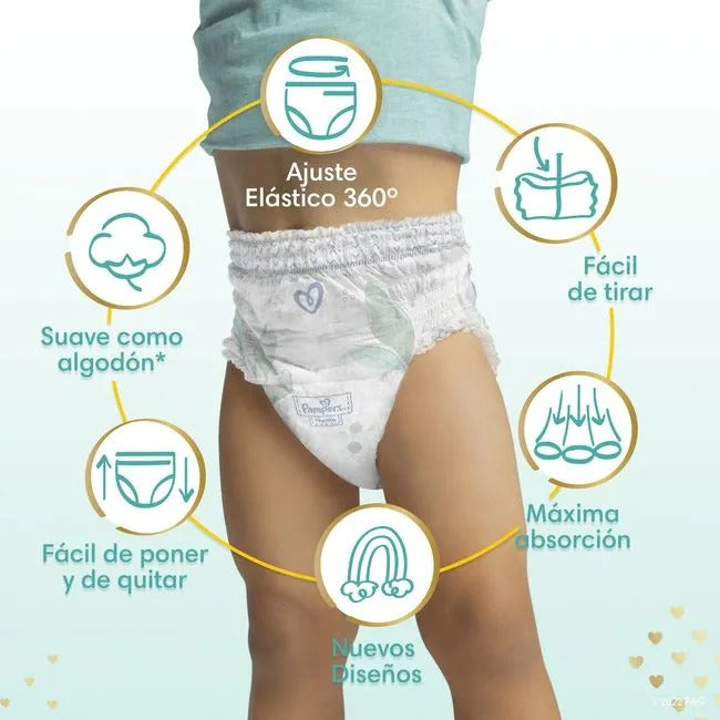Pampers Pañal  Pants Premium Care XG x 52 Uds