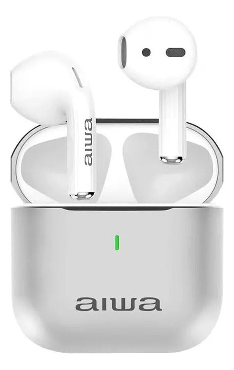 Audífonos Bluetooth Aiwa Caja De Transporte Metalico