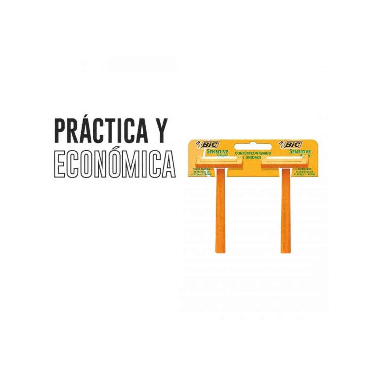 Máquina De Afeitar Bic Sensitive X24un
