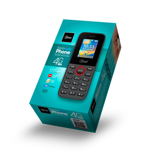 Teléfono Senior Bar 4G SOS 1.8 Pulgada