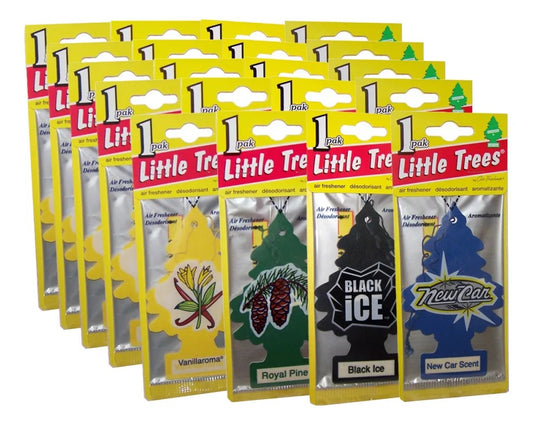 Pack 100 Unidades Pinos Aromáticos Little Trees Surtidos