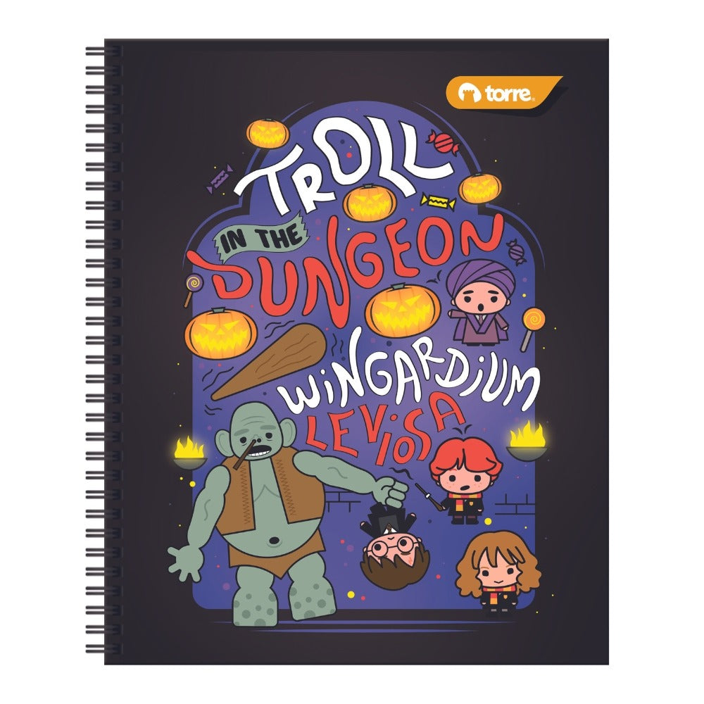 Pack 10 Cuaderno Torre Universitario Harry Potter 2  7mm100h