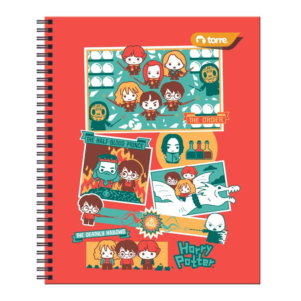 Pack 10 Cuaderno Torre Universitario Harry Potter 2  7mm100h