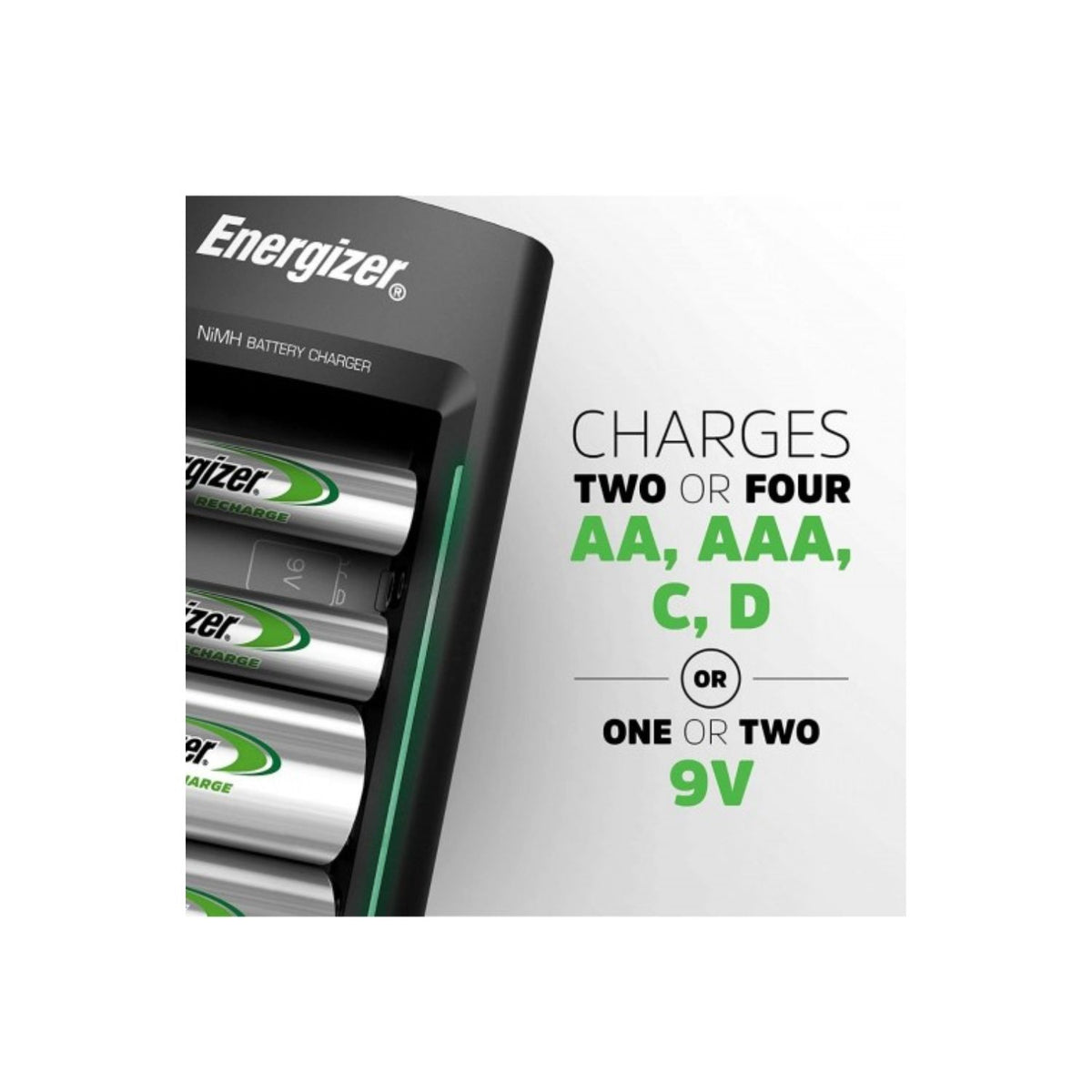 Cargador Universal Energizer AA/AAA/C/D/9v