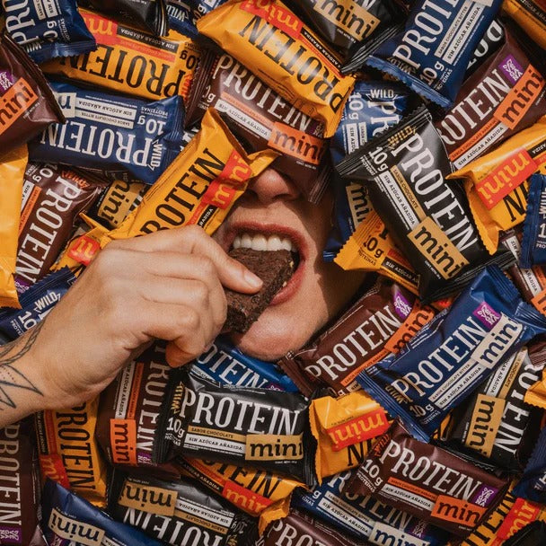 Barra Mini Chocolate Wild Protein 30gx24ud
