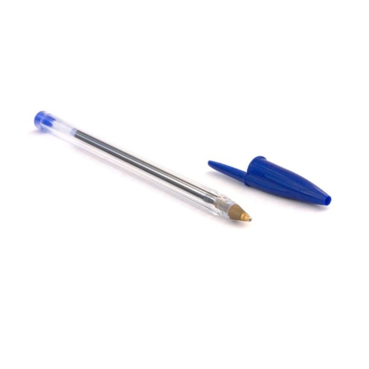 Lápiz Pasta Azul Bic Cristal Punta Media 50 unid