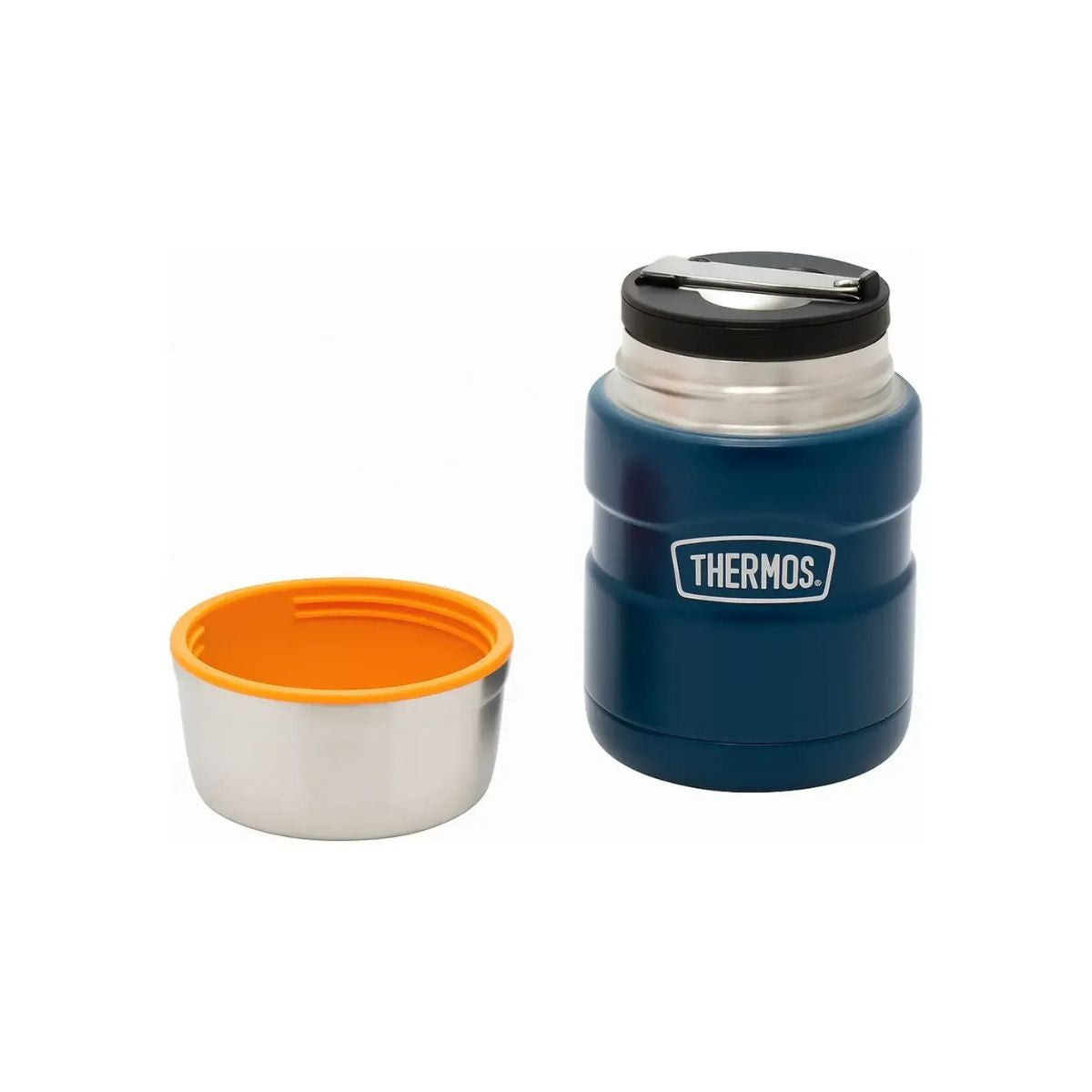 Termo De Thermos Comida King 470ml Acero Inoxidable Navy