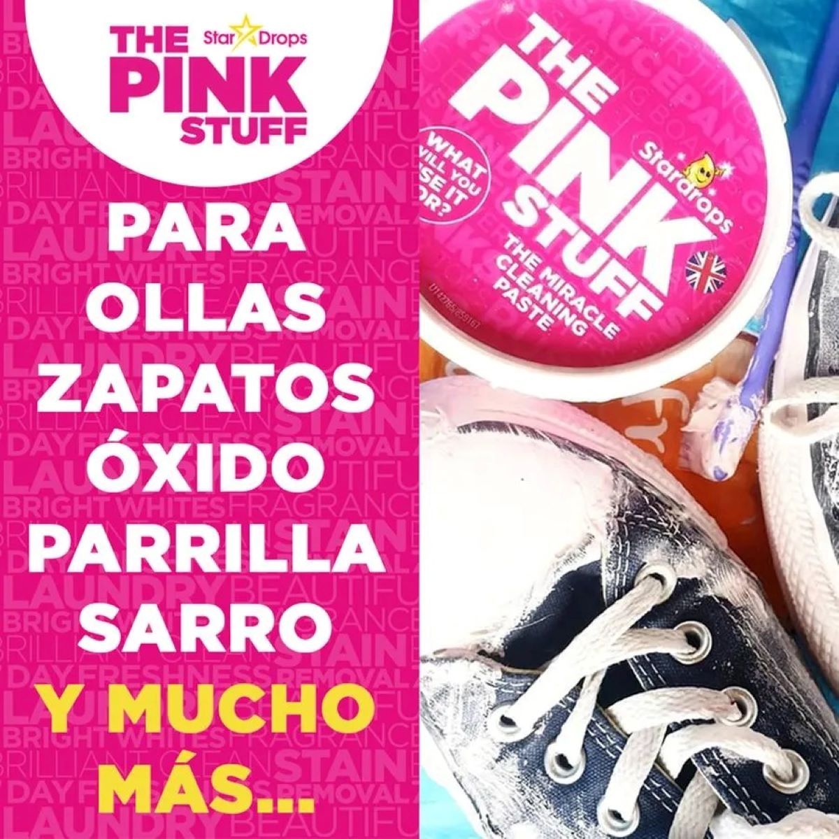 Pasta Limpiadora Multiuso The Pink Stuff 850gr