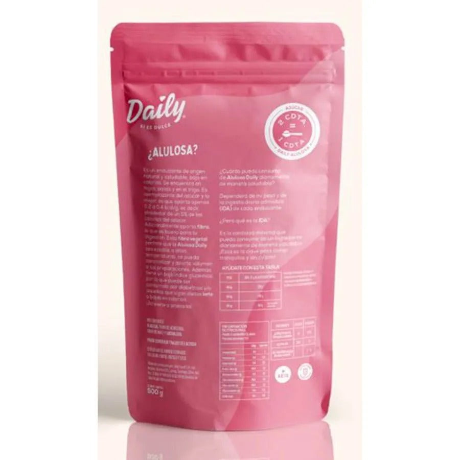 Daily Endulzante Alulosa Polvo 500g