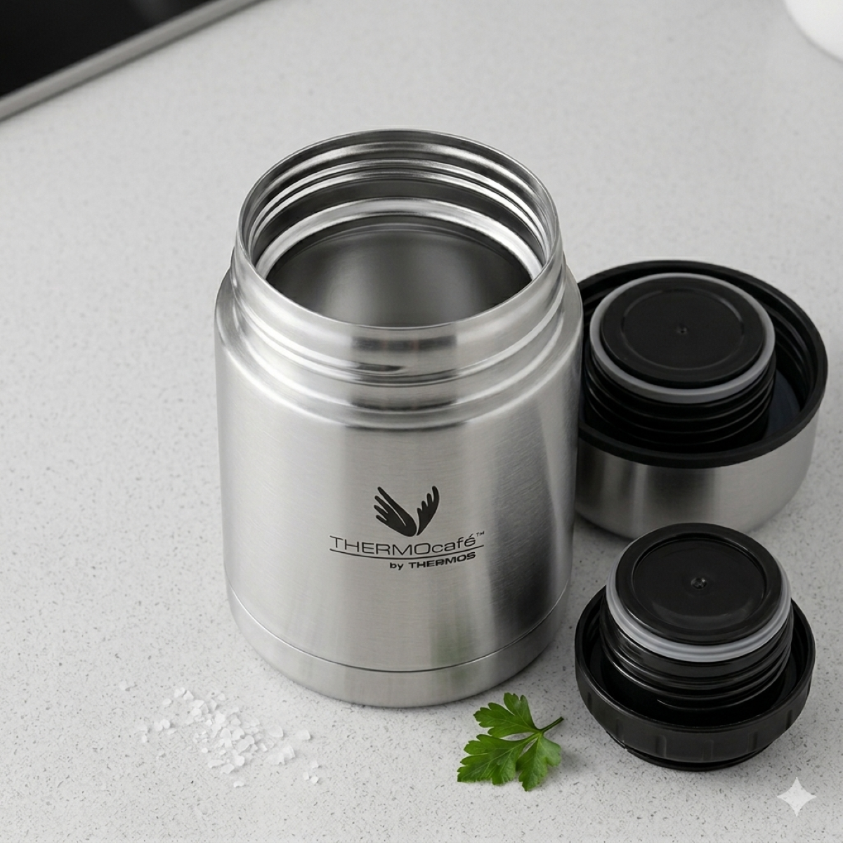 Termo Thermos Comida Thermocafé 500ml Acero Inox