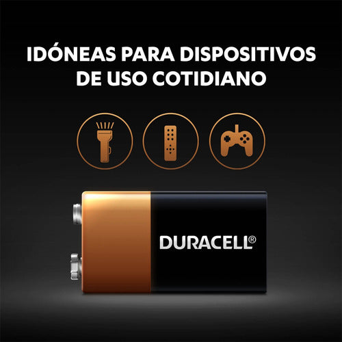 Batería Alcalina Duracell Blíster 9v