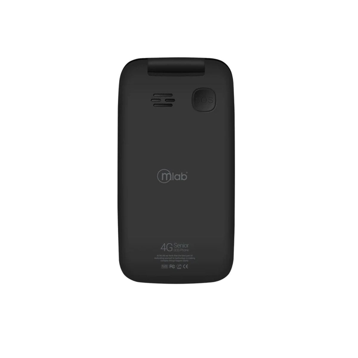 Celular Senior Mlab Shell Sos 4G Lte Negro
