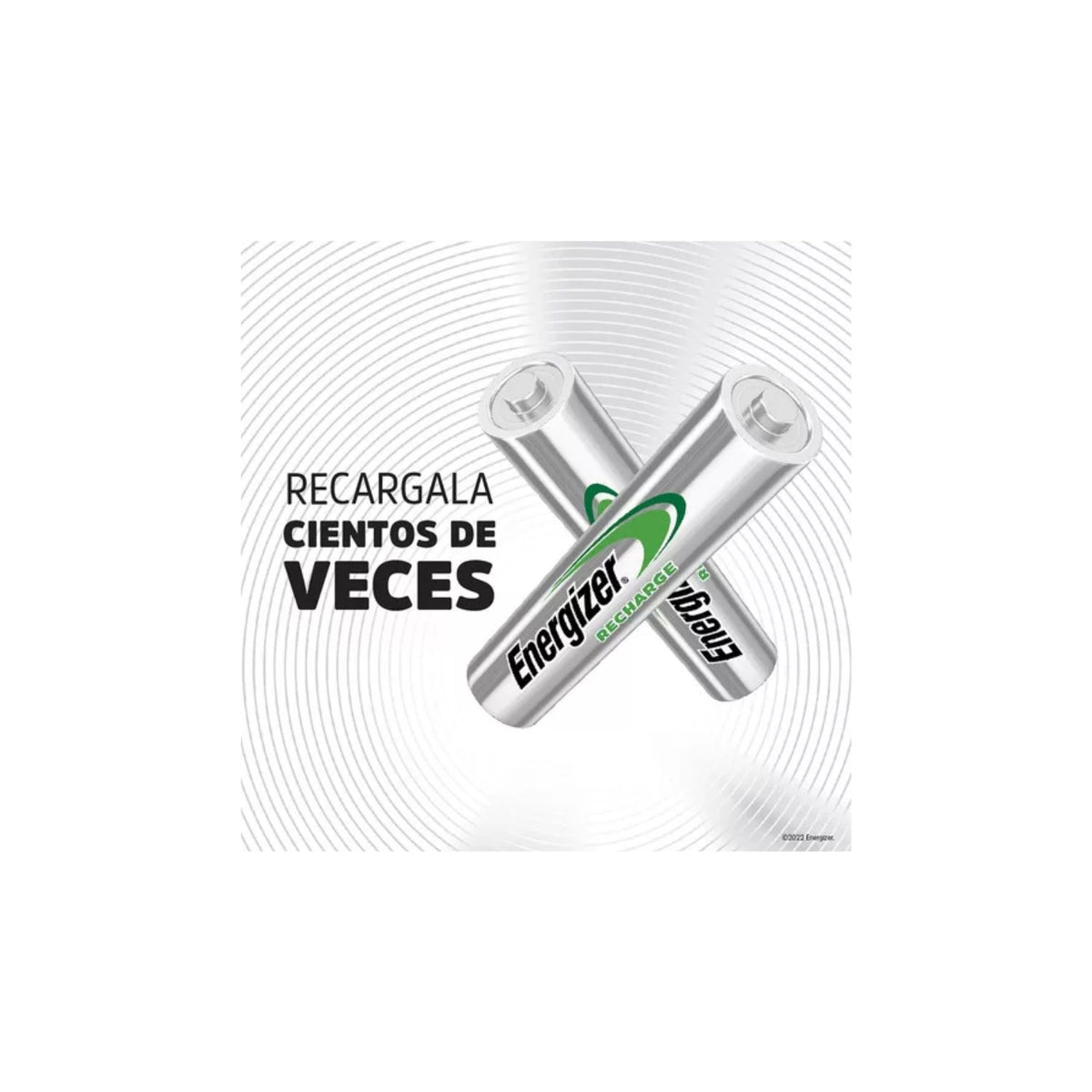 Pila Recargable Energizer Tamaño Aaa 2 Unidades