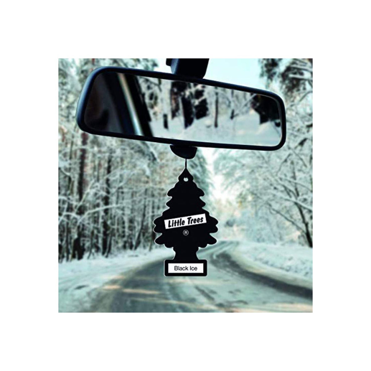 Pack 24 Pinos Aromáticos Little Trees Aroma Black ice