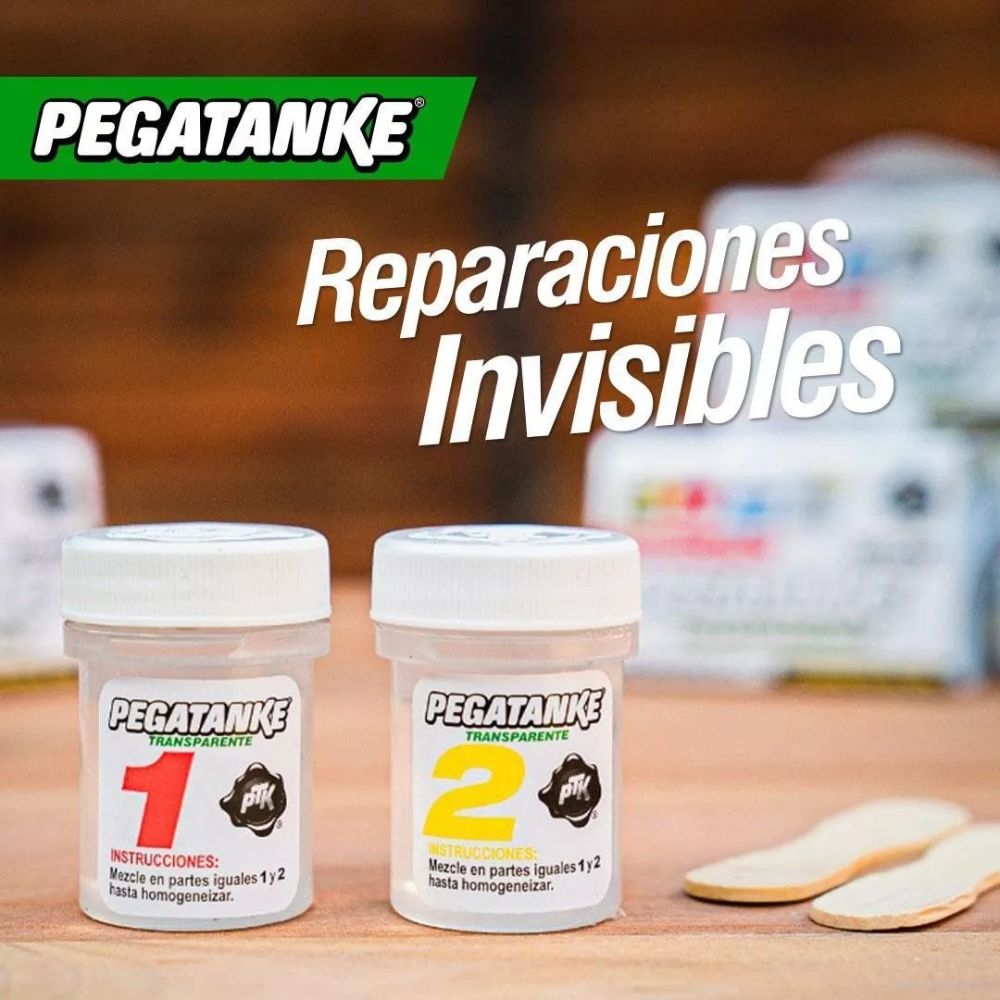 Pegamento Pegatanke Transparente 32cc