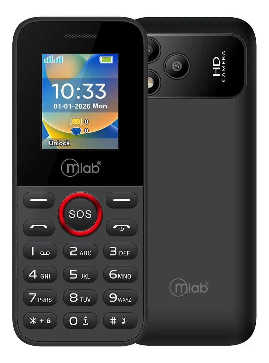 Teléfono Senior Bar 4G SOS 1.8 Pulgada