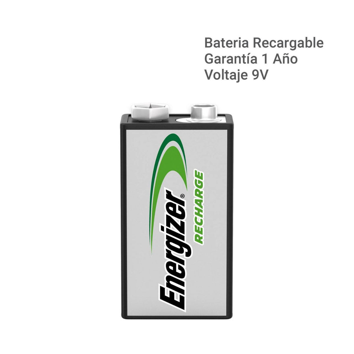 Batería Recargable Energizer 9v 1 Unidad 175mah