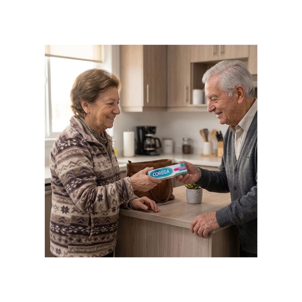 Adhesivo Prótesis Dental Corega Sin Sabor 70gr