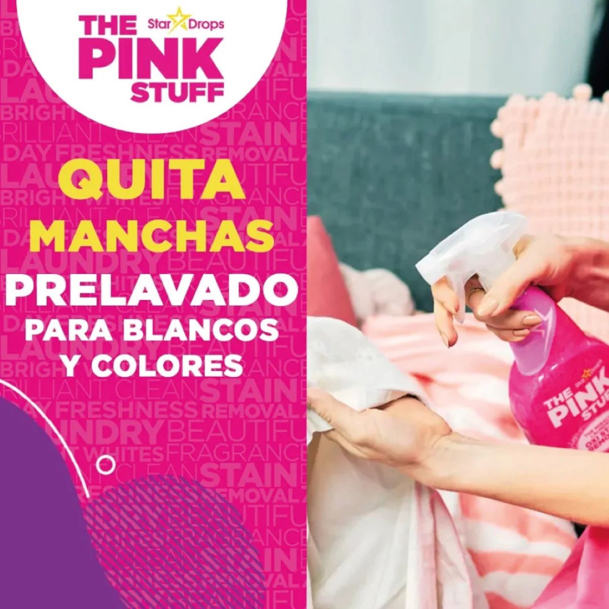 Quitamanchas Oxi Prelavado The Pink Stuff 500 ml