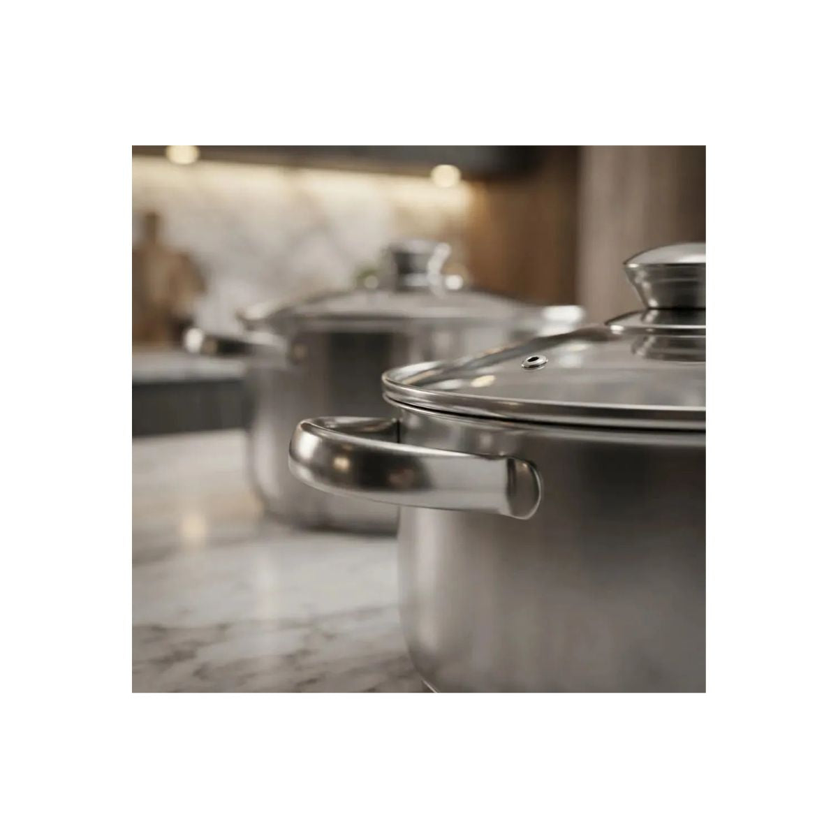 Batería De Cocina Ilko 11 Piezas Acero Inoxidable Prime