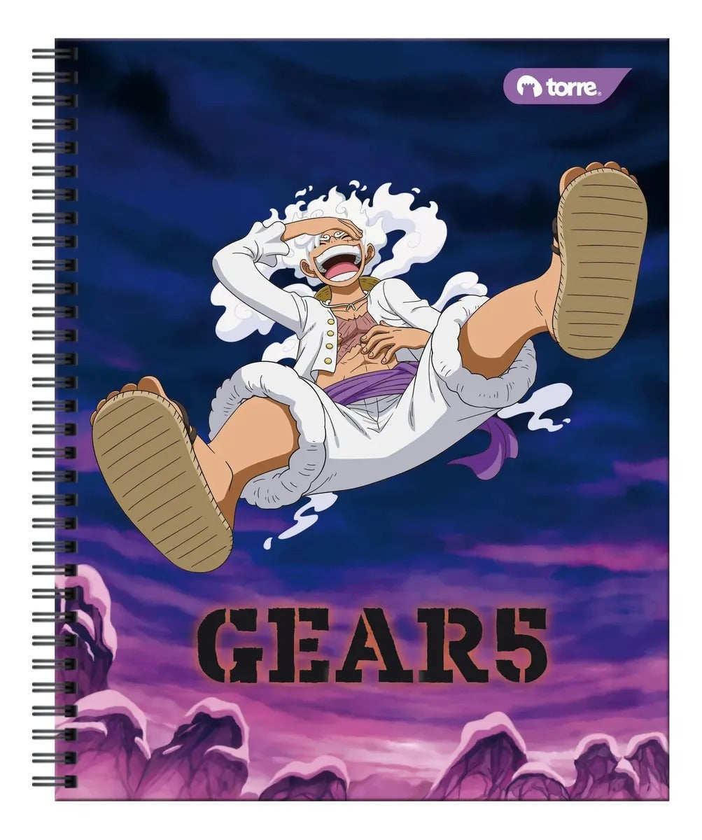 Pack 10 Cuaderno Univ. Torre Matemática One Piece 100 Hojas