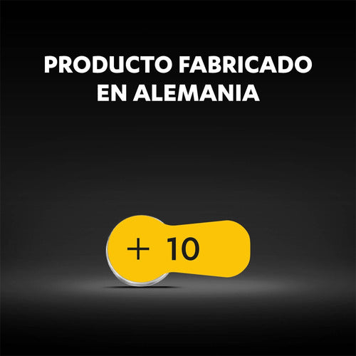 Pila Para Audífonos Duracell Tamaño 10 X6