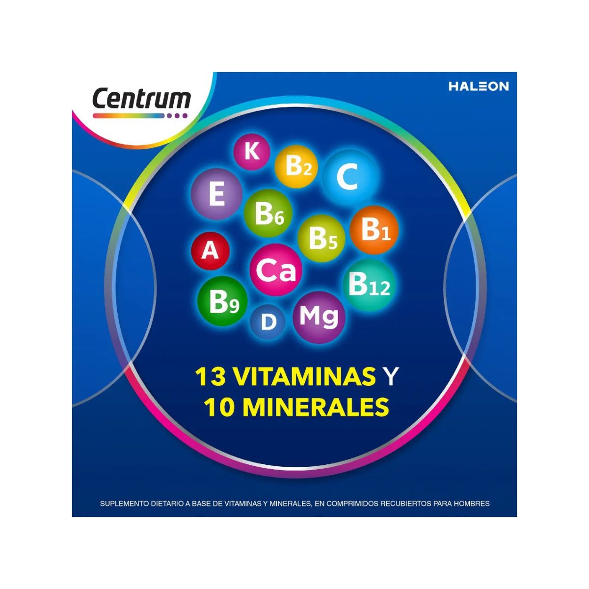 Multivitamínico Centrum Hombre 60 Tabletas