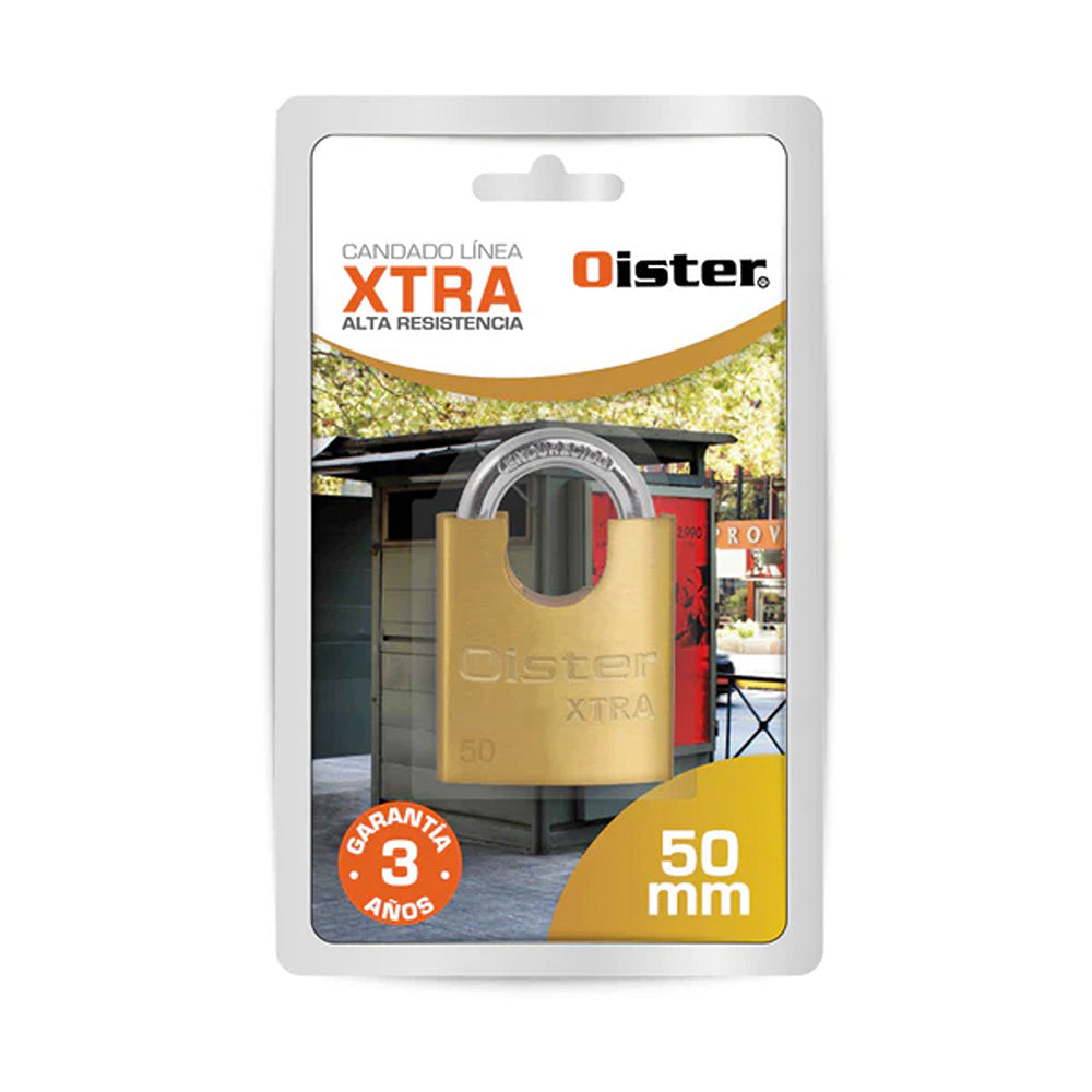 Candado Oister Xtra Con Hombros 50mm