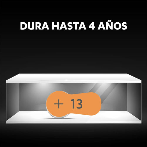 Pila Para Audífonos Duracell 13 X6