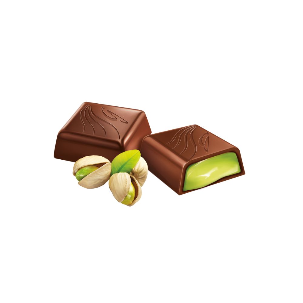 Bombón Chocolate Goplana 1 Kg Sabor Pistacho