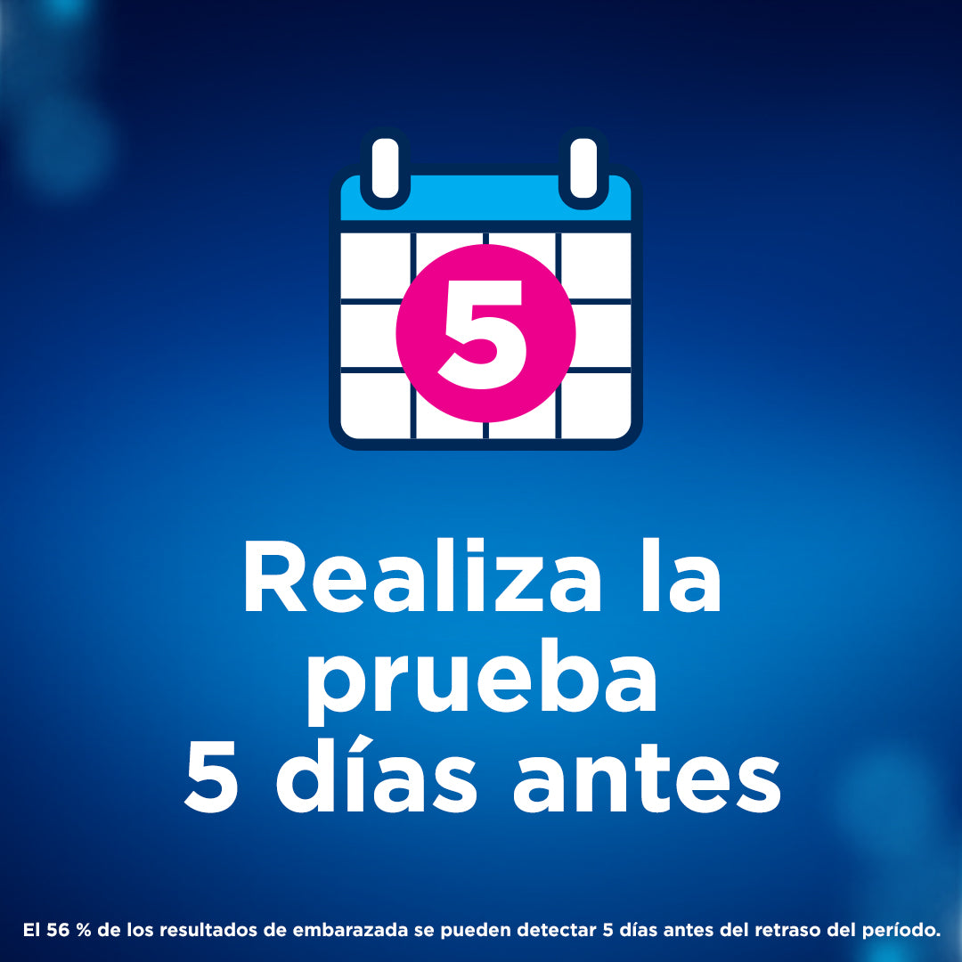 Test de Embarazo Rápido Clearblue Resultado En 1 Minuto