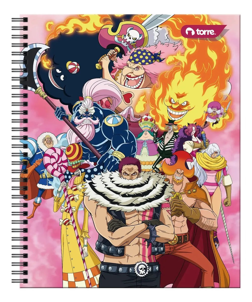 Pack 10 Cuaderno Univ. Torre Matemática One Piece 100 Hojas