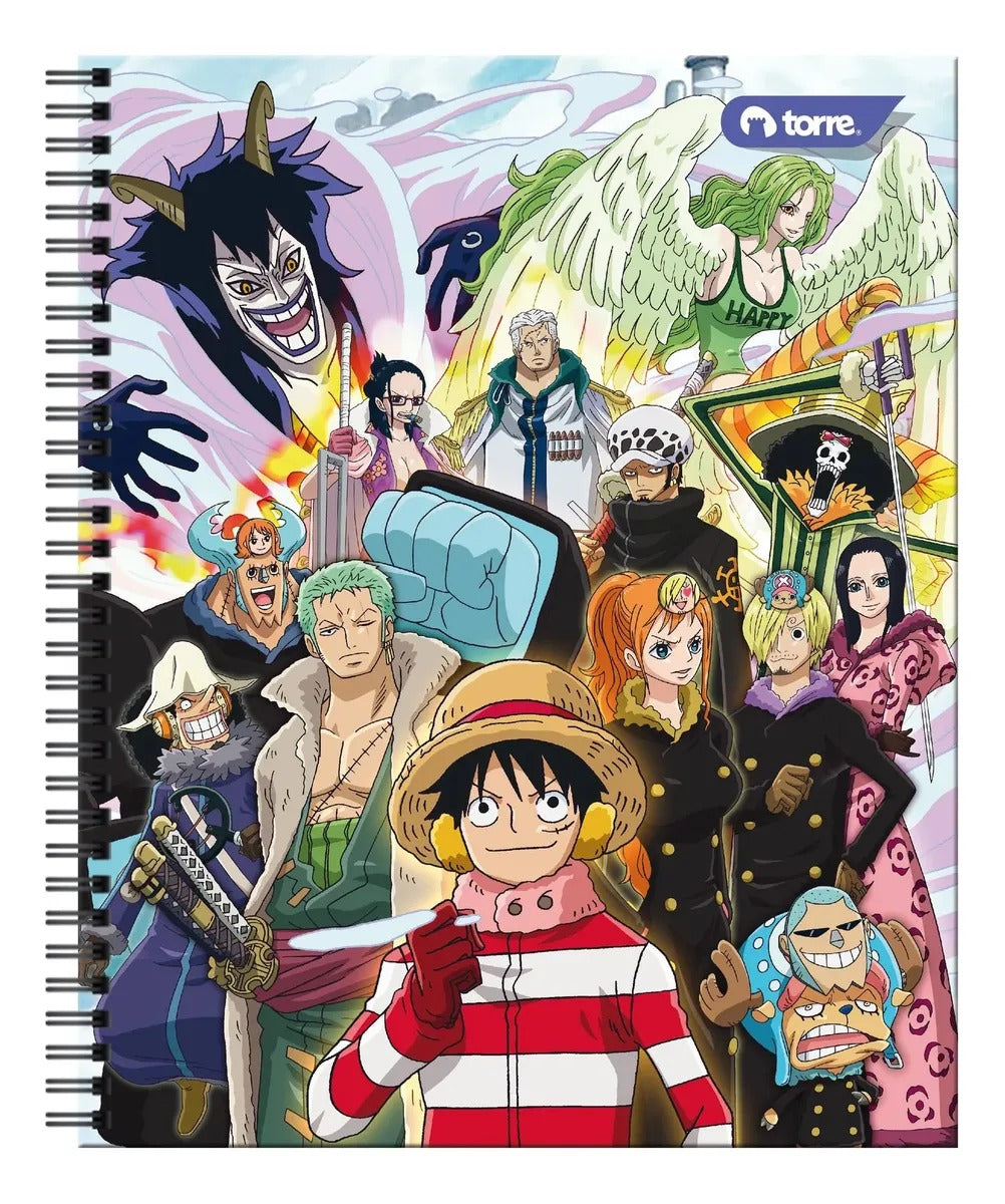 Pack 10 Cuaderno Univ. Torre Matemática One Piece 100 Hojas
