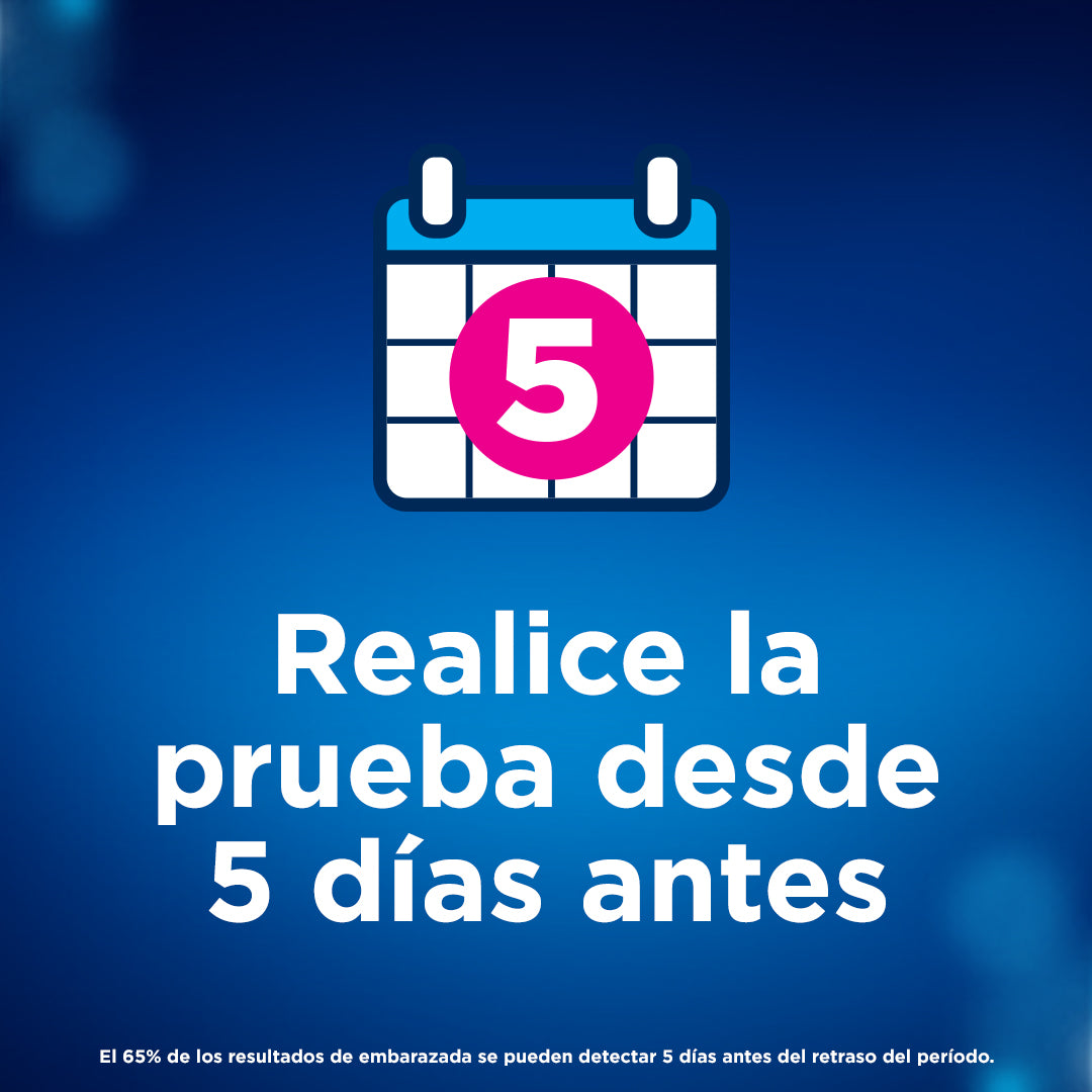 Test De Embarazo Digital Clearblue Con Indicador De Semanas
